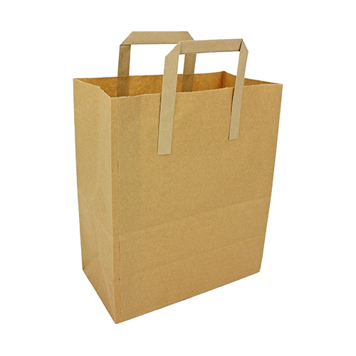 Budget Brown Paper Carrier Bag Bags